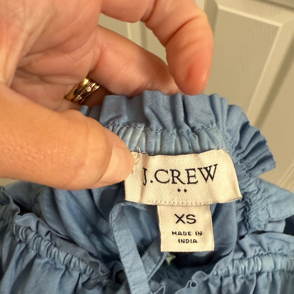 J. Crew Light Blue maxi dress - Picture 3 of 3